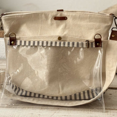 Bolso de playa "Elbony" sailor con accesorios