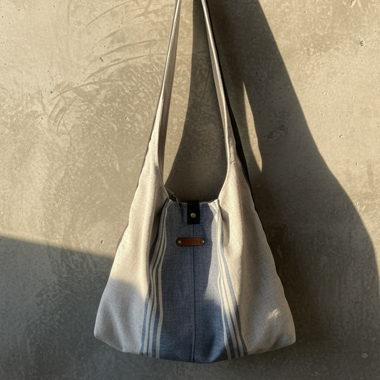 Bolso Hobo "Elbony" lino