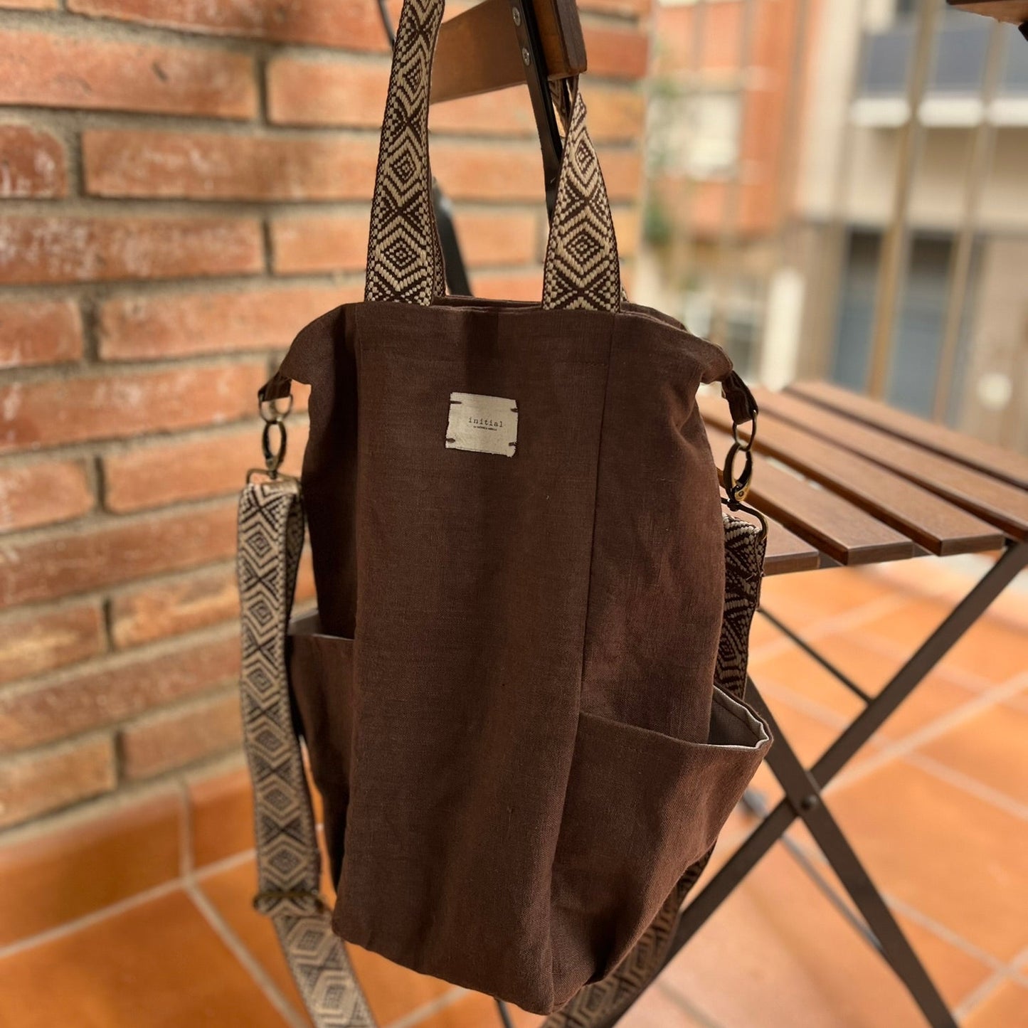 Bolso "Matero Tacuara" Chocolate