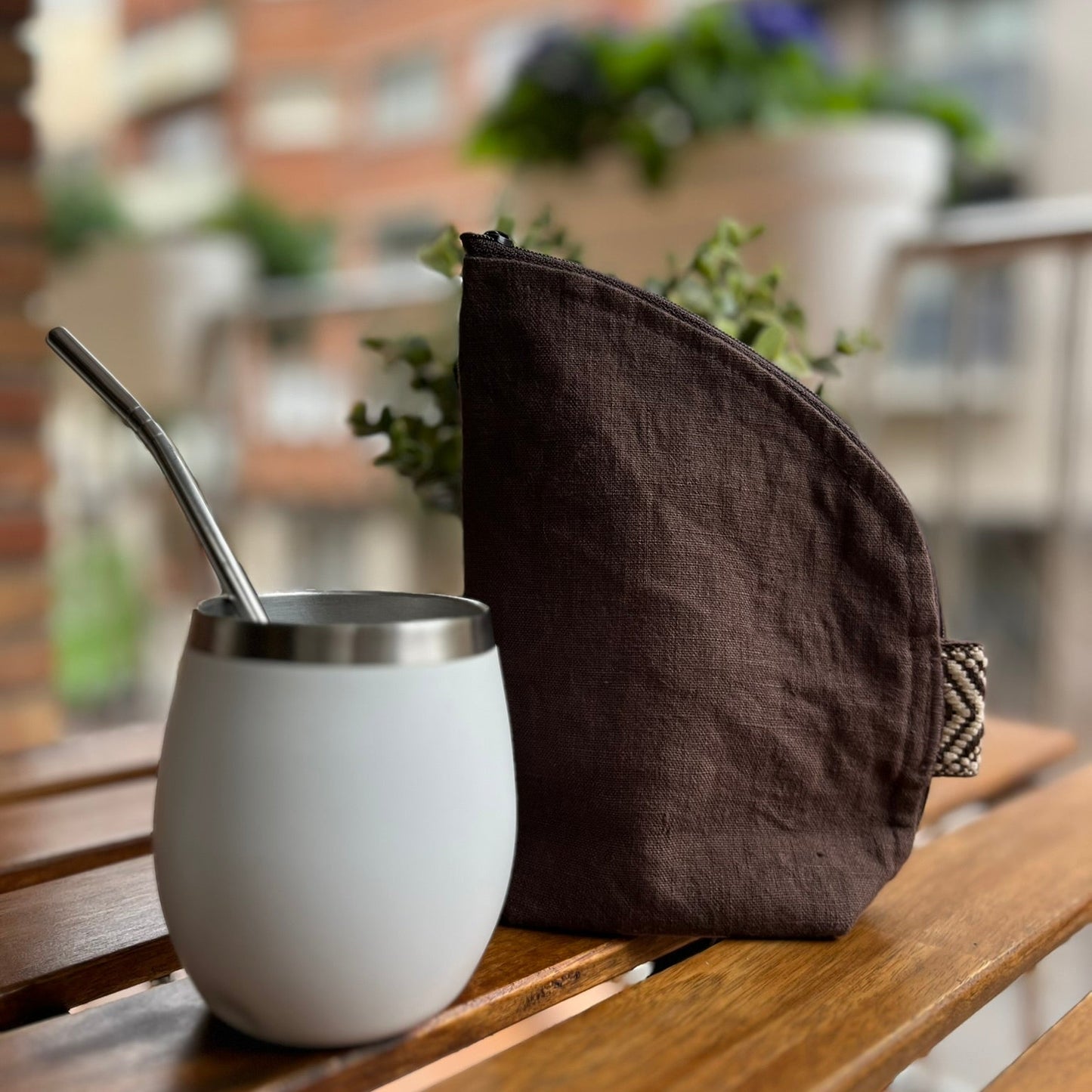 Bolso "Matero Tacuara" Chocolate