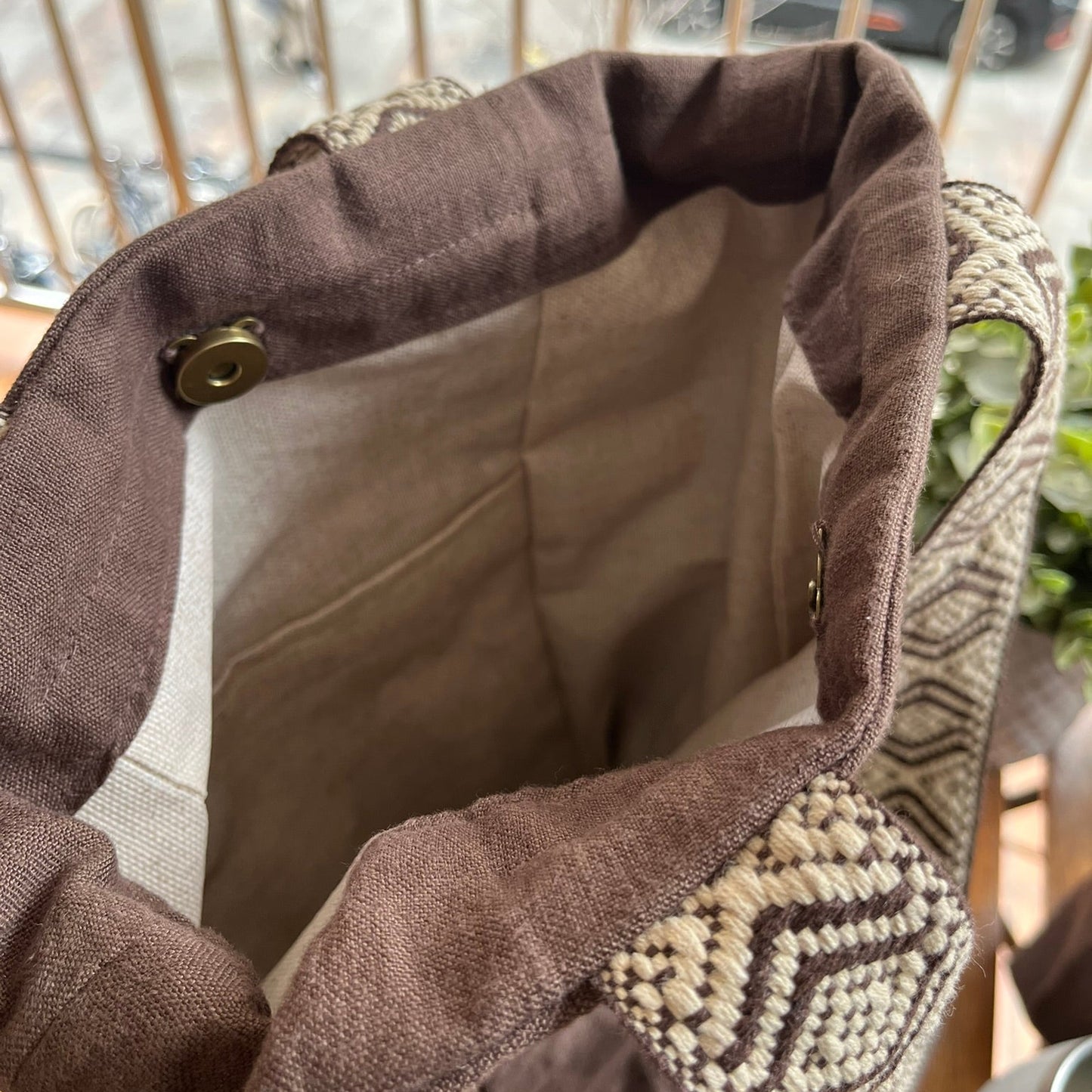 Bolso "Matero Tacuara" Chocolate