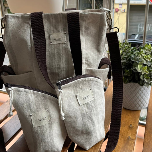 Bolso "Matero Tacuara" Rayas