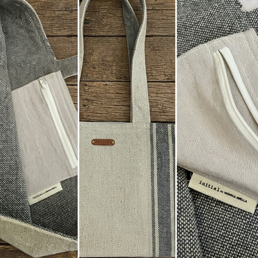 Bolso Tote "Elbony" saco de grano