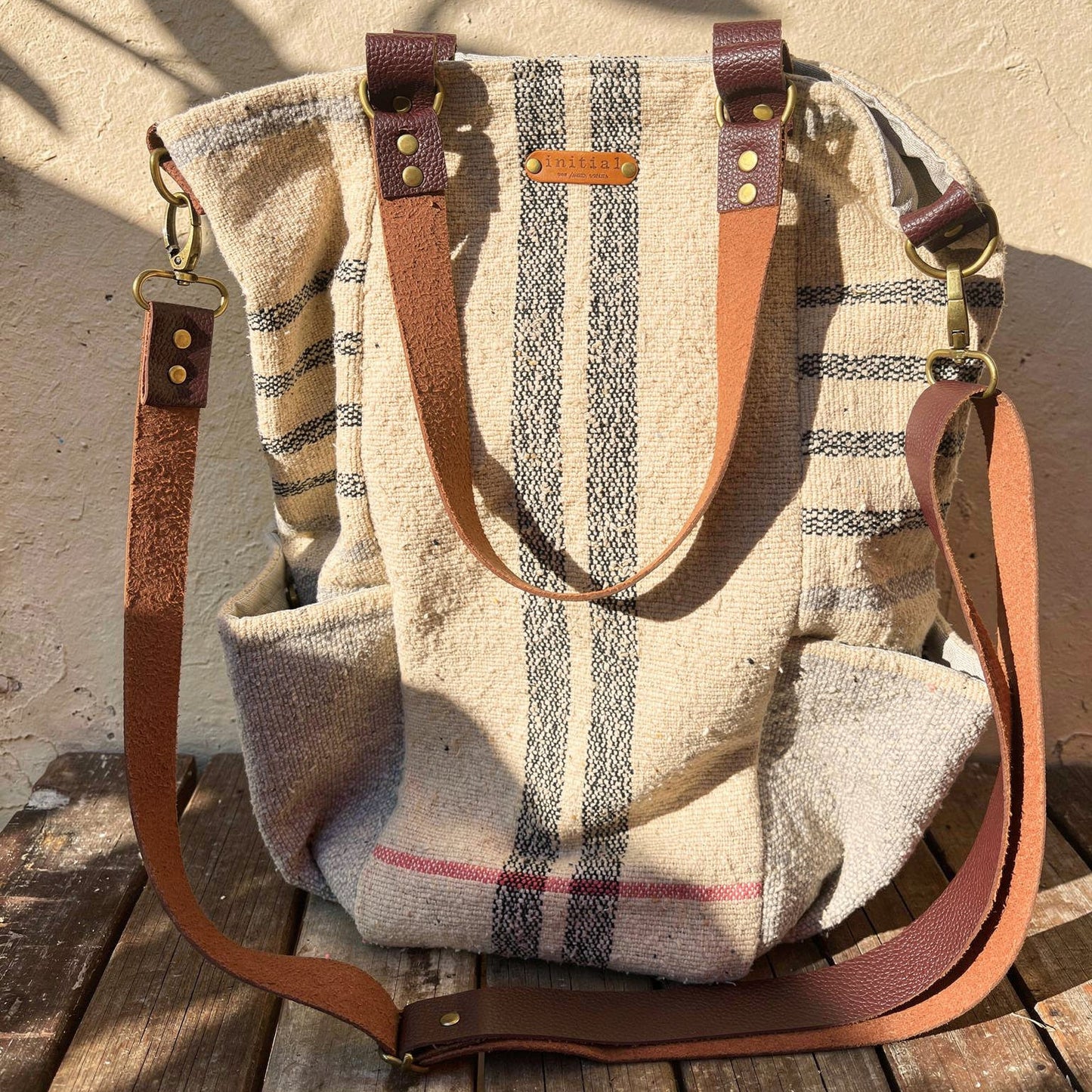 Bolso "Matero Tacuara" XL rústico