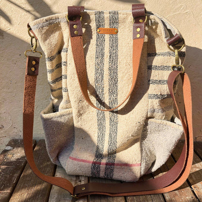 Bolso "Matero Tacuara" XL rústico
