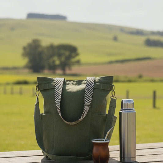 Bolso "Matero Tacuara" verde